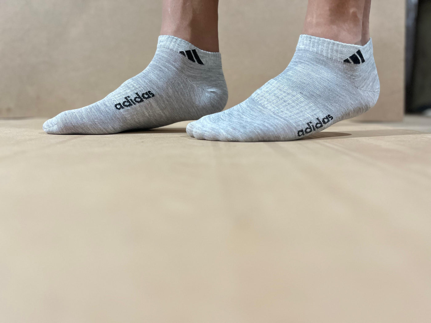 Grey Color Adidas Socks